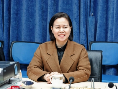 海宁市市长许红莲一行莅临suncitygroup太阳集团科技走访调研